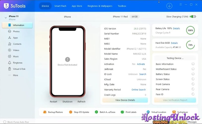 IPHONE 11 iOS26.5 INFO WITH 3UTOOLS.jpg