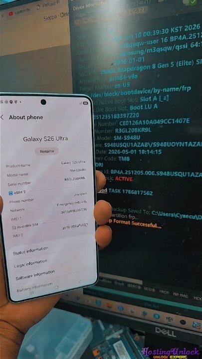 Samsung S26 Ultra SM-S948U FRP Unlock Done.jpg